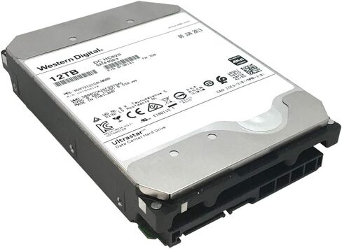 Western Digital Ultrastar DC HC520 HUH721212ALN600 12TB 7200RPM 256MB Cache SATA 6.0Gb/s 3.5" Enterprise Hard Drive (Renewed) in Saudi Arabia