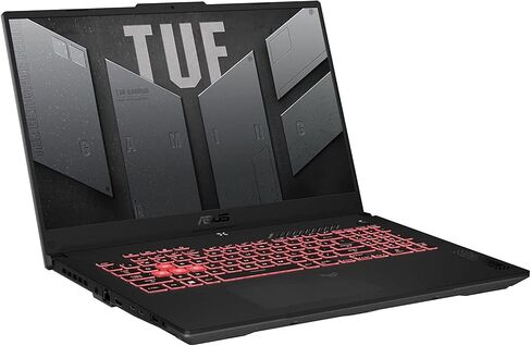 ASUS TUF A17 Gaming Laptop 17.3" 144Hz FHD (AMD Ryzen 7 7735HS 8-Core 3.20GHz, 64GB DDR5, 2TB PCIe SSD, GeForce RTX 4050 6GB, RGB KYB, WiFi 6E, BT 5.2, Webcam, Win11H) w/Dockztorm Dock in Saudi Arabia