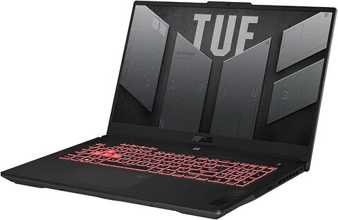 ASUS TUF A17 Gaming Laptop 17.3" 144Hz FHD (AMD Ryzen 7 7735HS 8-Core 3.20GHz, 64GB DDR5, 2TB PCIe SSD, GeForce RTX 4050 6GB, RGB KYB, WiFi 6E, BT 5.2, Webcam, Win11H) w/Dockztorm Dock in Saudi Arabia