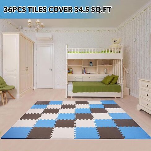 بساط اللعب ألغاز التمارين للأطفال من بالانس فروم مع بلاط متشابك من إسفنج أسيتات إيثيلين-فاينيل (EVA). in Kuwait