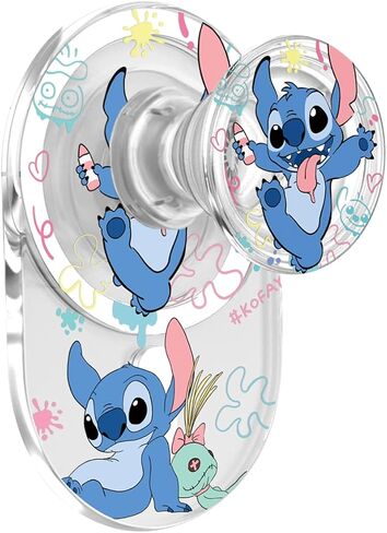 Cute Magnetic Socket, Phone Grip Compatible with MagSafe, Wireless Charging Compatible,ExpandableCollapsible Mobile Phone Grip Stand,Compatible with iPhone 15/14/13/12Mini,Pro,Plus,Max in Saudi Arabia