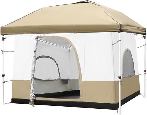 خيمة تخييم مربعة مقاس 10 × 10 بوصة من ريدكامب تحول المظلة المنبثقة، خيمة خارجية بأرضية كاملة (المظلة/المأوى غير متضمن) in Kuwait