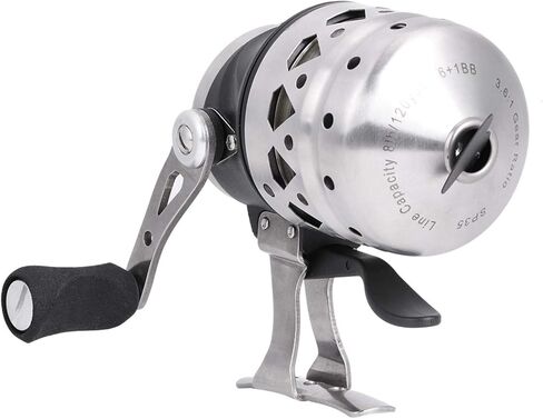 Other Fishing Tools and Accessories OUKENS Fishing Reel, Archery Shooting Fishing Lure Reel Hand Brake Winding Displacement Fish Line Wheel in Kuwait