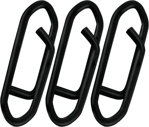 50-Pack Fishing Stealth Power Speed Clips, High Strength Stainless Steel Speed Clips for Fishing Lures Quick Change, Freshwater Saltwater Crankbait Popper Lures Quick Snap Connector Tackle in Saudi Arabia
