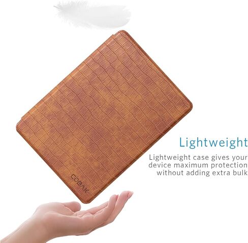 CoBak Case for Kindle Paperwhite - All New PU Leather Cover with Auto Sleep Wake Feature for Kindle Paperwhite Signature Edition and Kindle Paperwhite 11th Generation 2021 Released in Saudi Arabia