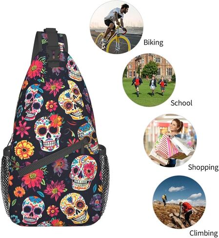 Sling Backpack Hiking Backpack Crossbody Bag Sports Lightweight And waterproof Chest Bag Shoulder Bag For Women Men in Saudi Arabia