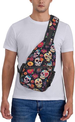 Sling Backpack Hiking Backpack Crossbody Bag Sports Lightweight And waterproof Chest Bag Shoulder Bag For Women Men in Saudi Arabia