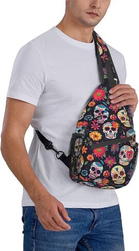 Sling Backpack Hiking Backpack Crossbody Bag Sports Lightweight And waterproof Chest Bag Shoulder Bag For Women Men in Saudi Arabia