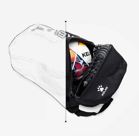 KELME Youth/Adult Soccer Backpack - Unisex Sports Bag - Separate Ball Holder Shoes Compartment Basketball baseball Football in Kuwait