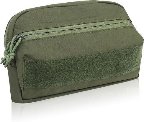 حقيبة AOUTACC الصغيرة التكتيكية MOLLE، الحقيبة الإدارية Molle، جيب منظم صغير بسحاب، حقيبة الصدر الصغيرة Molle للسترة التكتيكية ولوحة المنظم in Kuwait