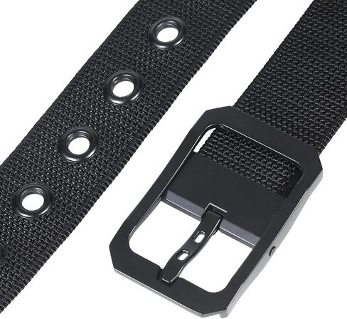 Sportmusies Military Webbing Heavy Duty 1.5" Nylon Men Waist Belt Tactical Golf Hiking Work Dress Belt in Kuwait