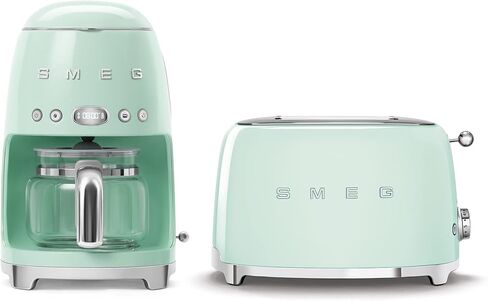 Smeg Retro Drip Coffee Machine and 2-Slice Toaster Bundle… (Pink) in Kuwait
