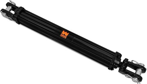 WEN TR2014 2500 PSI Tie Rod Hydraulic Cylinder with 2 in. Bore and 14 in. Stroke,Black in Kuwait