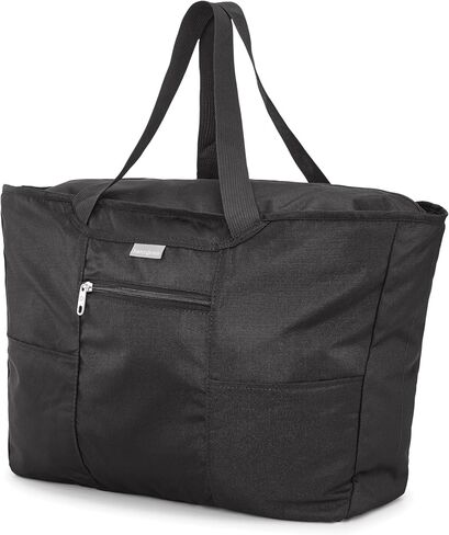 Samsonite Foldaway Packable Tote Sling Bag, Orange Tiger, 15.35x12.59x5.9 inches in Kuwait