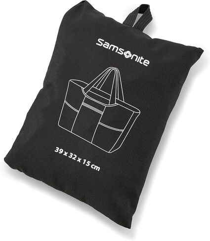 Samsonite Foldaway Packable Tote Sling Bag, Orange Tiger, 15.35x12.59x5.9 inches in Kuwait