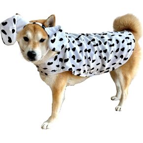 ComfyCamper Dalmatian Dog Costume Small Medium Large XLarge XXL Animal Print Cosplay Halloween Costumes Christmas, L