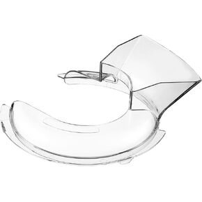 Pouring Shield for Kitchen aid 4.5Qt Bowl, KN1PS Pouring Cover for Ktchen aid Accessories and Attachments, NOT DISHWASHER SAFE (8.2''diam)