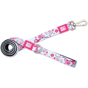 Max & Molly Classic Dog Leash, Comfort Grip Handle, Durable & Strong Neoprene Fabric, Brushed Silver Hardware, Secure Easy Attach Snap Hook, Upper D-Ring for Accessories, Machine Washable