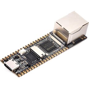 Luck-Fox Pico Plus RV1103 Linux Micro Development Board, Integrates ARM Cortex-A7/RISC-V MCU/NPU/ISP Processors with Ethernet Port, 64MB DDR2, 0.5TOPS, Supports int4, int8 and int16 NPU