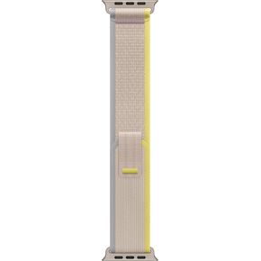 Apple Watch Band - Trail Loop (49mm) - Black with Natural Titanium Finish - M/L