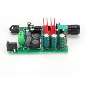 Digital Amplifier Board, TPA3116 8-25VDC Mono Power Subwoofer Good Performance 100W Amplifier Module with NE5532 OPAMP