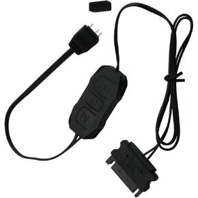 3Pin ARGB Controller 5V Aura RGB Controller Plastic SATA Power Supply Light Stripe Remote Controller