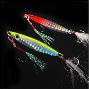6pcs Blade Baits 7g-10g-14g-17g-21g-30g Saltwater Jigs Fishing Lures Metal Fishing SpoonsBlade Baits Tuna Salmon Grouper Hard VIB Swimbait for Walleye Bass Trout Freshwater & Saltwater 5pcs for a Box