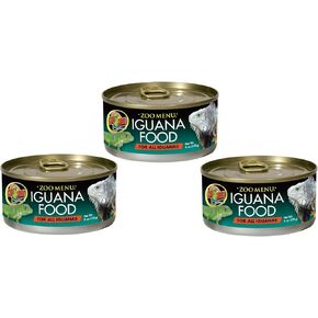 Adult Iguana Food in Cans/Wet [Set of 3]