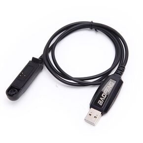 Original Baofeng USB Programming Cable for Baofeng UV-9R, BF-9700, A-58, UV-XR, UV-5S, GT-3WP Plus - Handheld Ham Radio Transceiver Portable Ham Handheld CB Radio - Programming and Data Transfer Cord