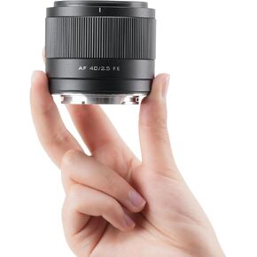 VILTROX AF 40mm F2.5 FE Mount Lens for Sony, 40mm f/2.5 Full Frame Auto Focus Prime Lens for Sony a7cr a7ii a9iii a7cii a7rv a6700 a7iv a7iii a6400 ZV-E10 a6600 a6000 a6700 a6300