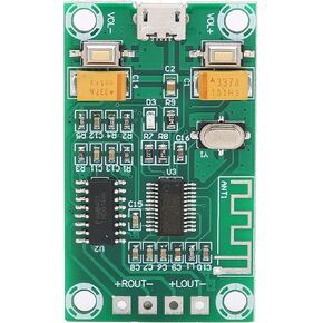 Bluetooth Digital Amplifier Board Audio Receiver Module Dual Channel Class D Audio Amplifier 5V 10W XHA151 20 Metres Distance