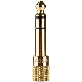 FosPower 6.35mm (1/4 inch) Male to 3.5mm (1/8 inch) Female 3-Conductor TRS AUX Stereo Audio Headphone Jack Adapter - 24K Gold Plated (1 Pack)