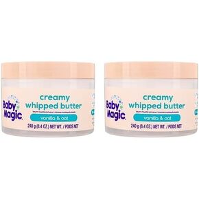 Baby Magic Creamy Whipped Butter Vanilla Oat, 8.4 oz