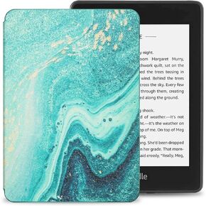 CoBak Case for All New Kindle 10th Generation 2019 Released - Will Not Fit Kindle Paperwhite or Kindle Oasis，Premium PU Leather Smart Cover with Auto Sleep and Wake