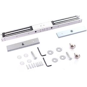 UHPPOTE Electromagnetic Lock 600lbs Holding Force Fail Safe for Double Door Access Control System