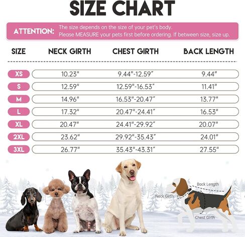 BRKURLEG Dog Winter Coat Warm Dog Jackets for Small and Medium Large Dogs Reflective Adjustable Dog Cold Weather Coats Waterproof Windproof Dog Snow Jacket Clothes Dog Warm Vest (XXL, Khaki) in Saudi Arabia