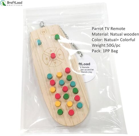 Birdcage-Accessories Parrots Bird Chewing TV Romotes Foraging Toy Climbing Chewable Toy Wooden Keyboard Parrot Birdcage Accessories Biting Toy in Saudi Arabia