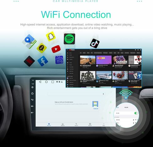UNITOPSCI 2G+32G Android 13 ستيريو سيارة لهوندا سيفيك 1996-2001 مع CarPlay اللاسلكي Android Auto 9 بوصة تعمل باللمس نظام تحديد المواقع العالمي (GPS) بلوتوث مرآة وصلة FM/RDS SWC + ميكروفون كاميرا احتياطية in Saudi Arabia