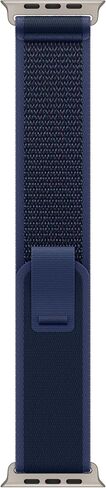 Apple Watch Band - Trail Loop (49mm) - Black with Natural Titanium Finish - M/L in Saudi Arabia