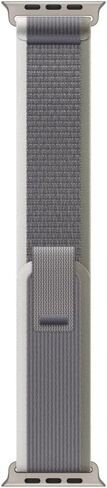 Apple Watch Band - Trail Loop (49mm) - Black with Natural Titanium Finish - M/L in Saudi Arabia