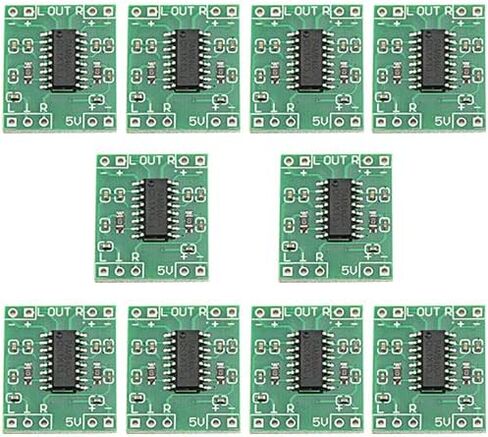 WMYCONGCONG 10 قطعة سوبر ميني PAM8403 وحدة 2 3 واط الفئة D مضخم رقمي مجلس مكبر للصوت وحدة مجلس 2.5-5 فولت مدخل USB امدادات الطاقة in Kuwait