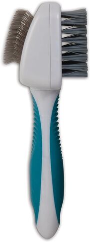 فرشاة بيتميت فورباستر 2 في 1 لتنظيف الكلاب وشعيراتها، لون البرقوق النابض بالحياة in Kuwait