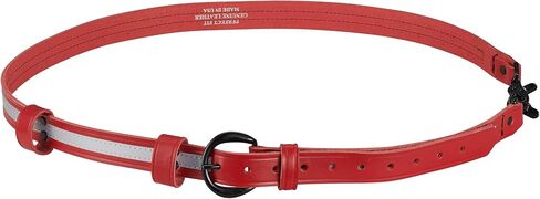 Shield Wallets Reflective Red Leather Firefighter Bundle Anti-Sway Strap for Radio Strap, Radio Strap/Belt, Firefighter's Radio Holder with Black Rivets in Saudi Arabia