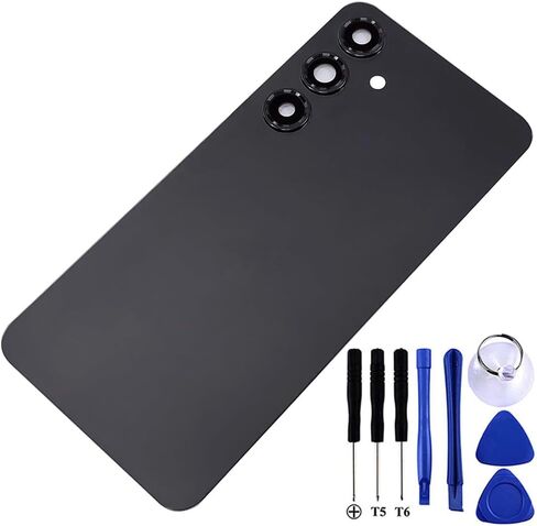 استبدال الغطاء الخلفي لهاتف Galaxy S24 S921U S24 باب زجاجي خلفي لهاتف Samsung Galaxy S24 2024 6.2 بوصة S921N S921W حافظة خلفية لهاتف Galaxy S24 SM-S921U جزء إصلاح الإسكان الخلفي (أسود أونيكس) in Kuwait