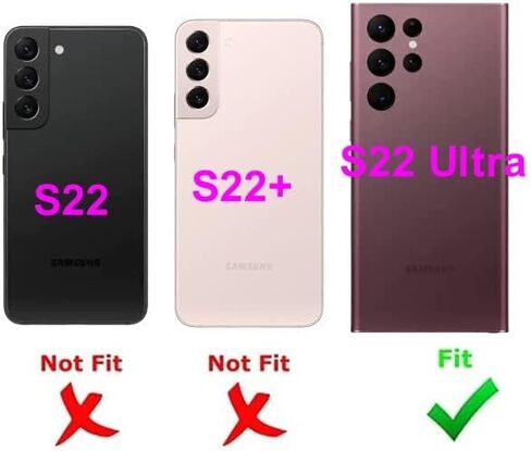 شريط لاصق حامل إطار الكاميرا الخلفية لهاتف Samsung Galaxy S22 Ultra SM-S908U S908U1 S908 (عبوة من قطعتين) in Saudi Arabia
