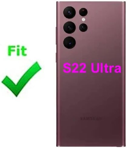 شريط لاصق حامل إطار الكاميرا الخلفية لهاتف Samsung Galaxy S22 Ultra SM-S908U S908U1 S908 (عبوة من قطعتين) in Saudi Arabia