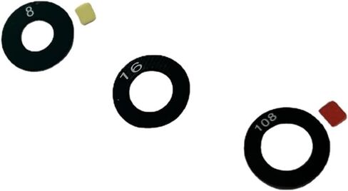 OEM Rear Back Camera Lens Glass with Adhesive Replacement for Motorola Moto Edge UW 2021 XT2141 XT2141-1 Black in Saudi Arabia
