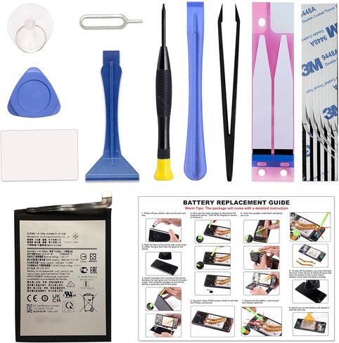 GREEN FUSION (New Upgraded) Compatible with Samsung Galaxy A22 5G Battery Replacement, Scud-WT-W1 Battery with Installation Instruction & Repair Toolkit SM-A226B, SM-A226B/DS, SM-A226B/DSN, SM-A226BR in Saudi Arabia