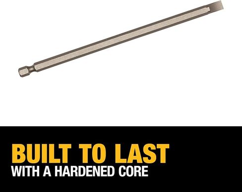 DEWALT DW2065 #8 Slotted 6-Inch Power Bit, Silver in Saudi Arabia