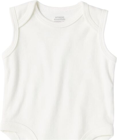 Amazon Essentials Unisex Babies' Sleeveless Bodysuits, Pack of 6 in Saudi Arabia